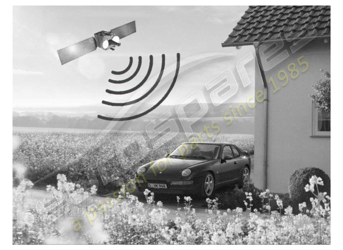porsche 2014 (accessories) vts vehicle tracking - installation kit - d - mj 1950>> - mj 2005 part diagram