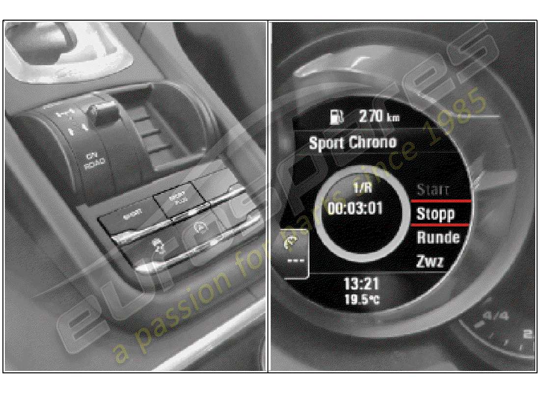 porsche 2015 (tequipment cayenne) installation kit part diagram