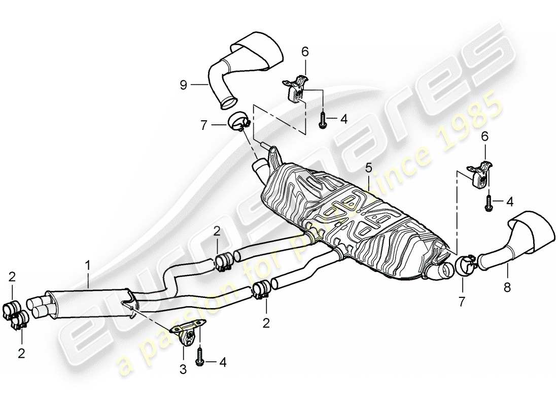 part diagram containing part number 95511109630