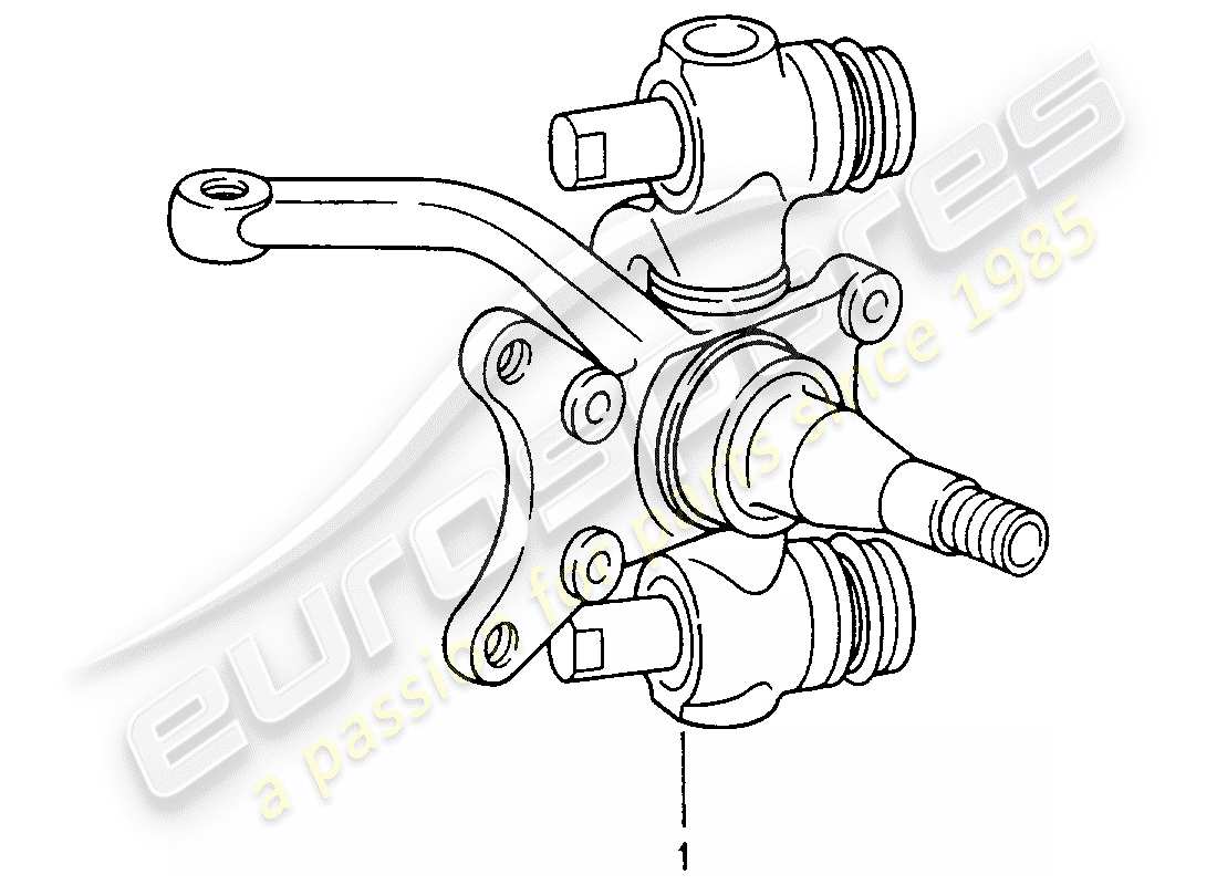 a part diagram from the porsche accessories and tequipment parts catalogue