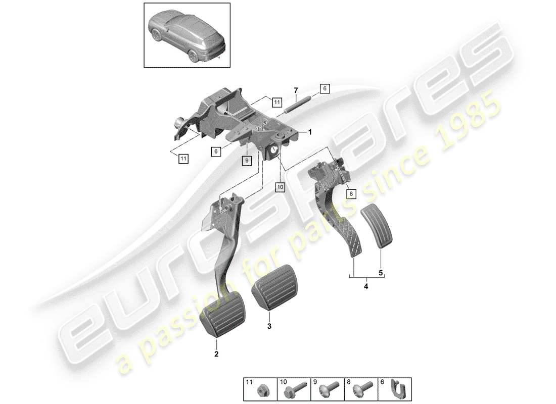 part diagram containing part number n 01100636