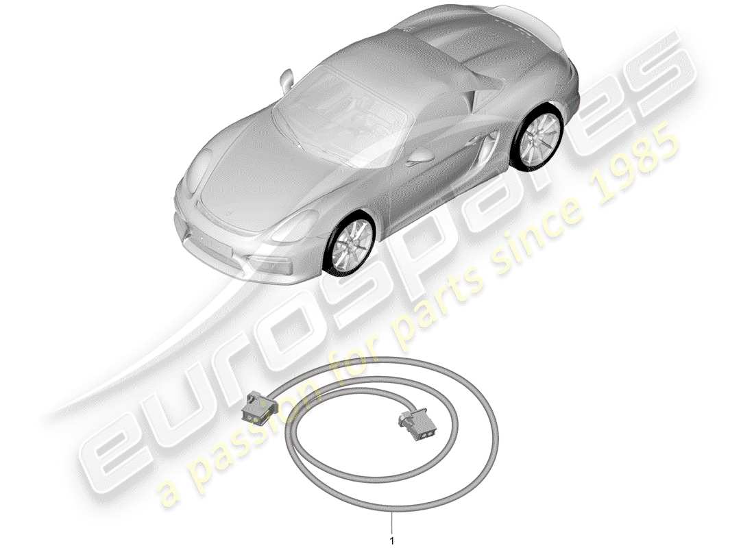 a part diagram from the porsche boxster parts catalogue