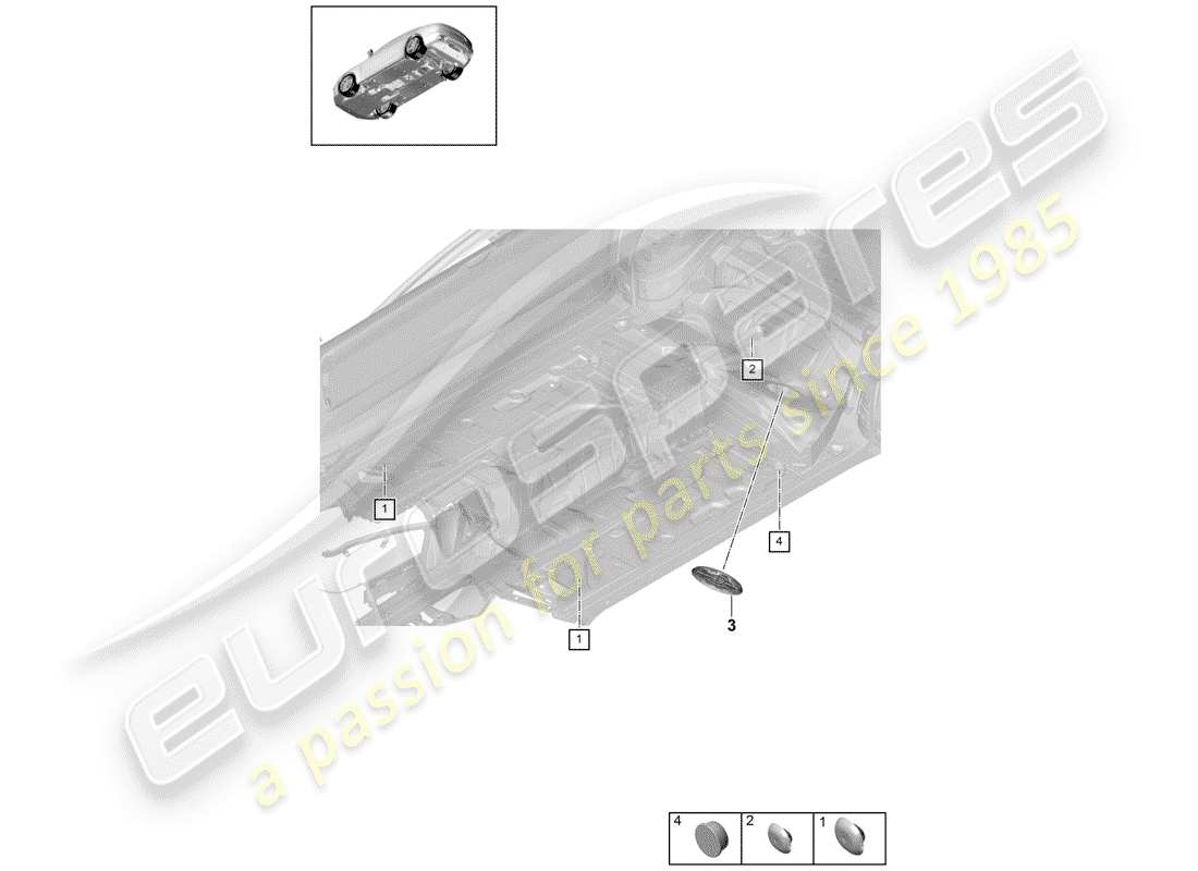 part diagram containing part number paf912681
