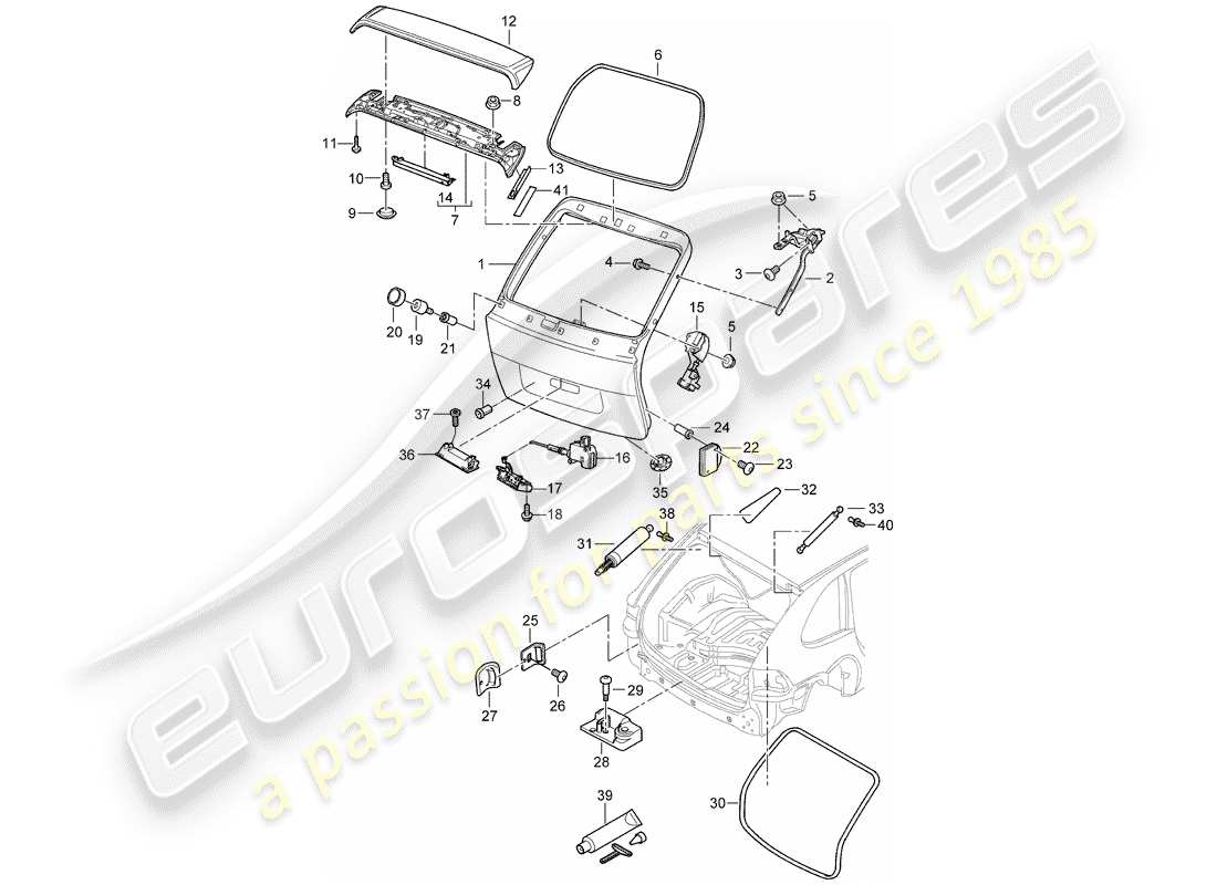part diagram containing part number n 10484002