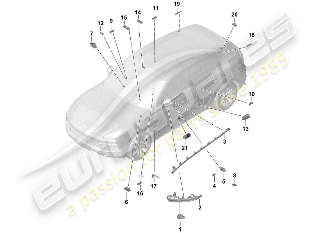 part diagram containing part number 9y0947415a