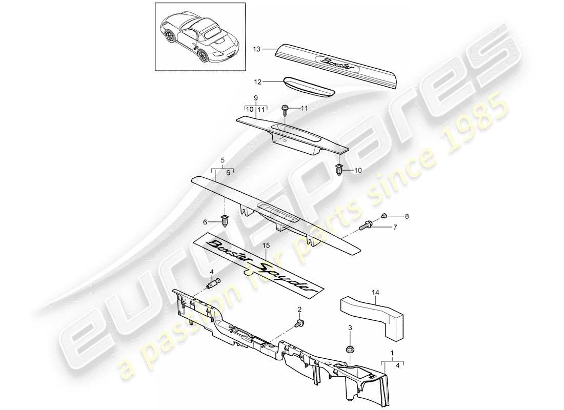 part diagram containing part number 98755660500