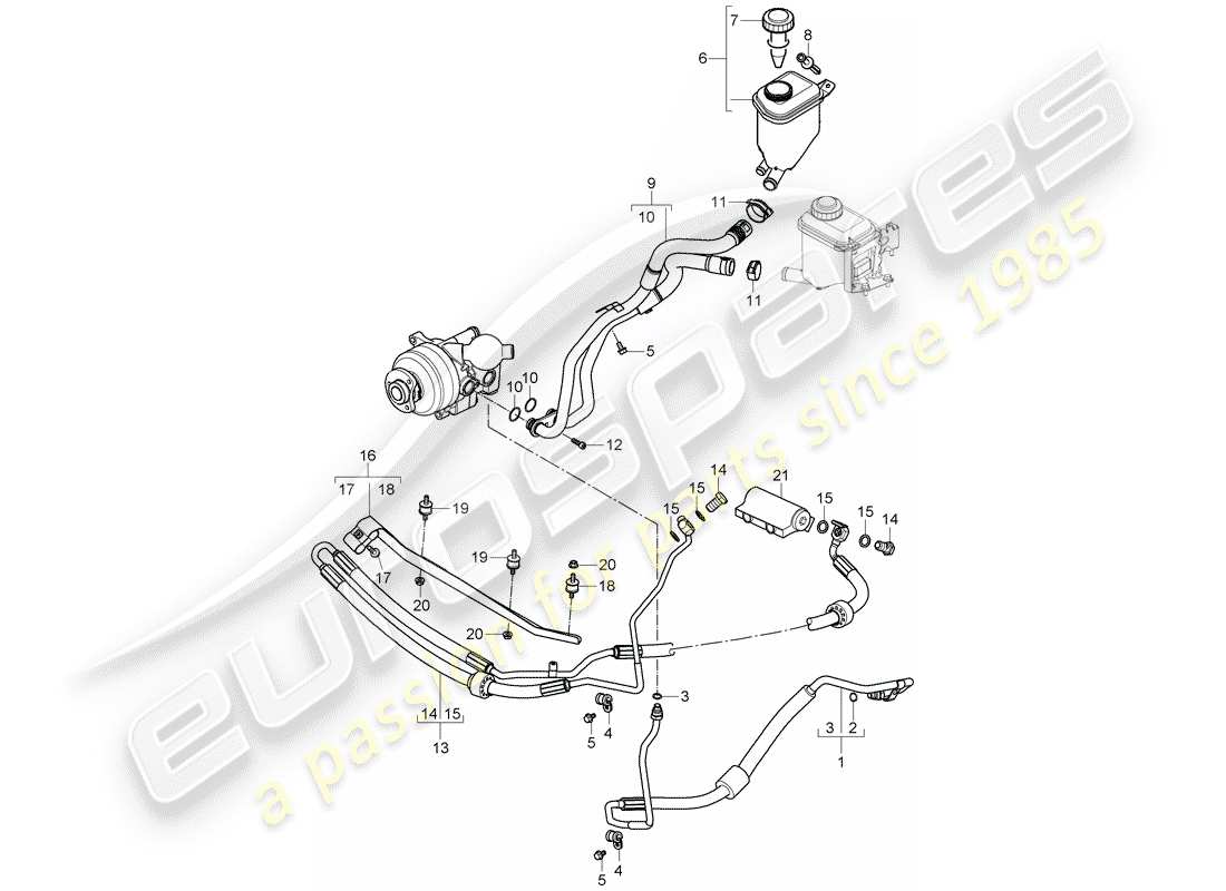 part diagram containing part number n 0206515