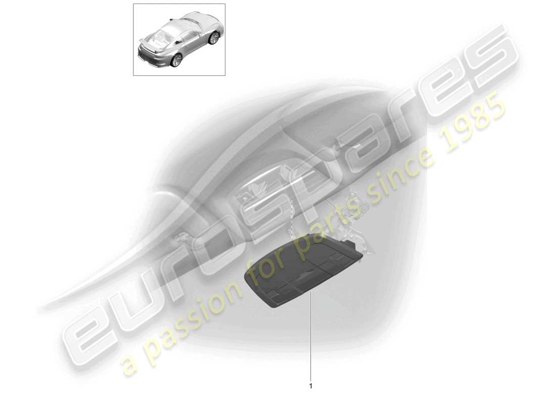 VIEW PARTS DIAGRAMS FROM THE PORSCHE 991 PARTS CATALOGUE a part diagram from the porsche 991 parts catalogue