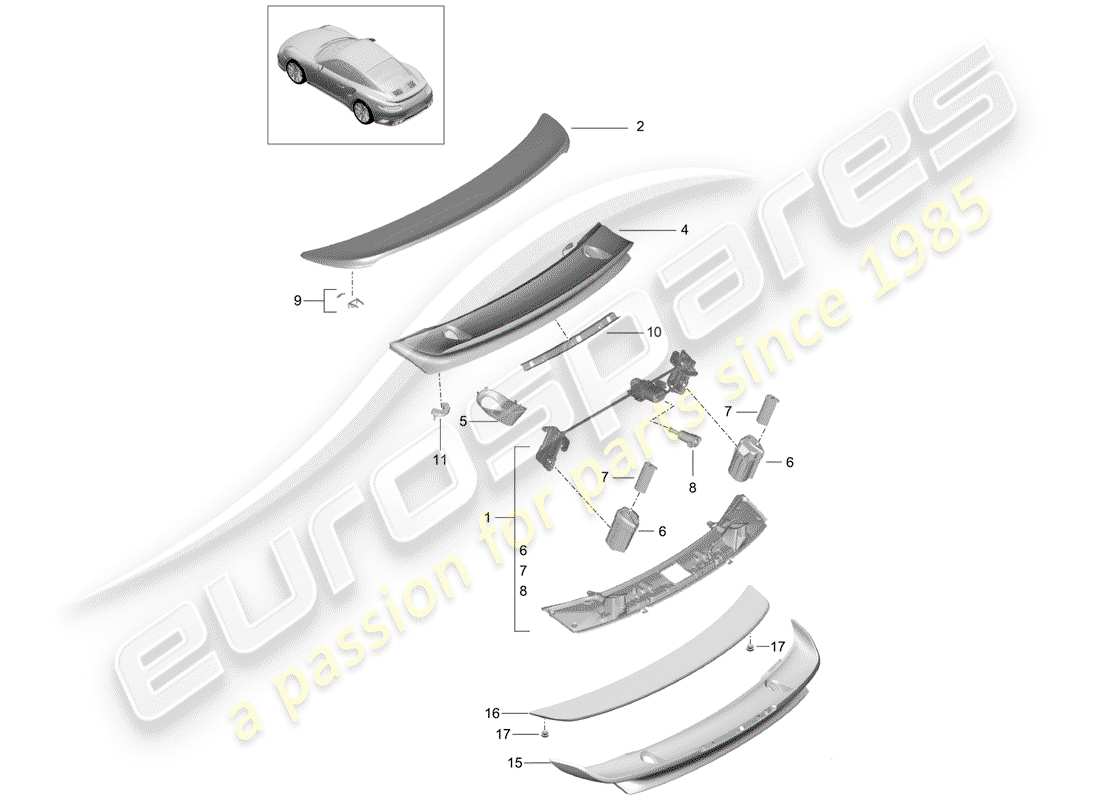 part diagram containing part number 99150403104