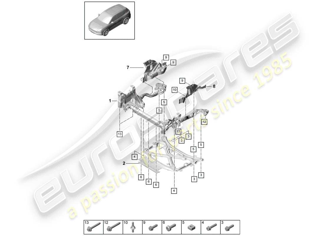 part diagram containing part number 958399346c