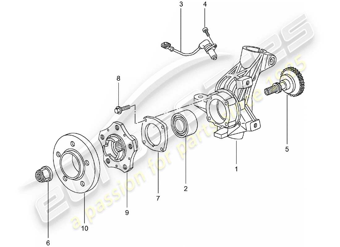 part diagram containing part number 99634195812