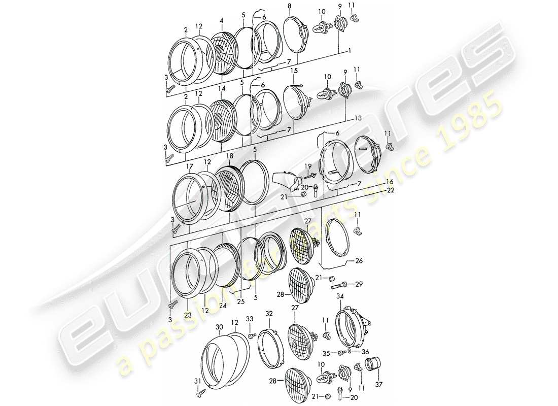part diagram containing part number 99963110990
