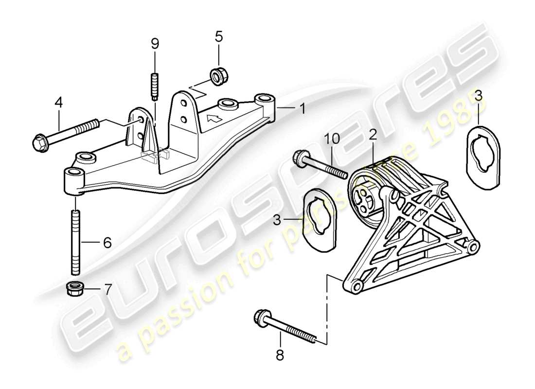 VIEW PARTS DIAGRAMS FROM THE PORSCHE CAYMAN PARTS CATALOGUE a part diagram from the porsche cayman parts catalogue