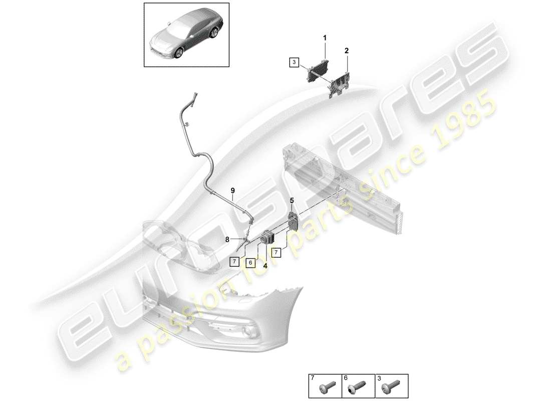part diagram containing part number 971907816