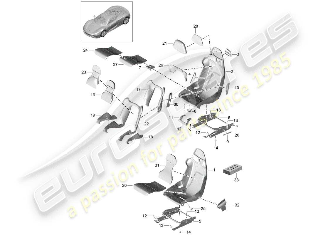 part diagram containing part number 91861320101