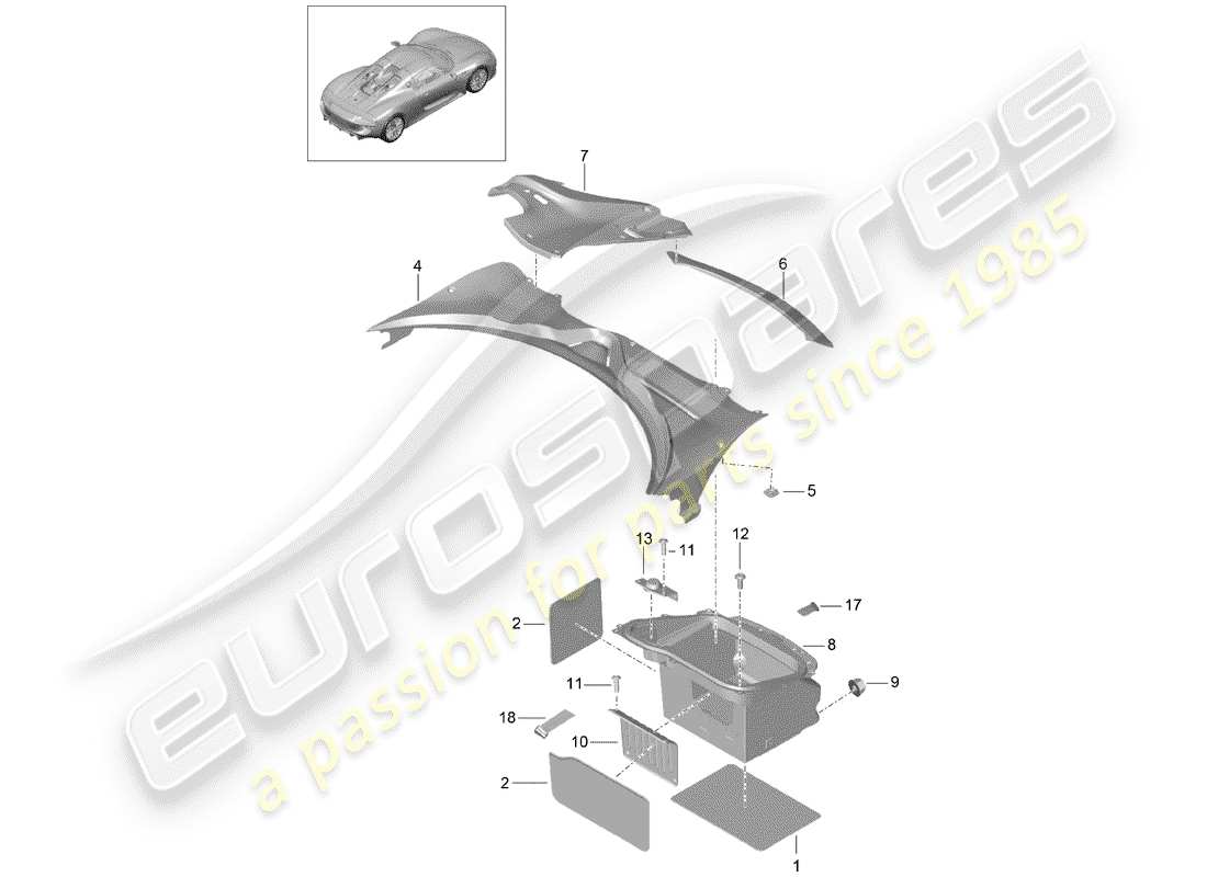 part diagram containing part number 91855105000