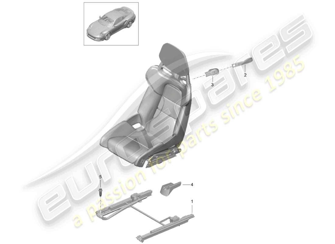 VIEW PARTS DIAGRAMS FROM THE PORSCHE 991 PARTS CATALOGUE a part diagram from the porsche 991 parts catalogue