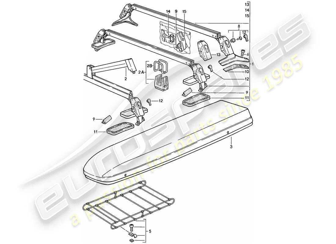 a part diagram from the porsche 1983 (944) parts catalogue
