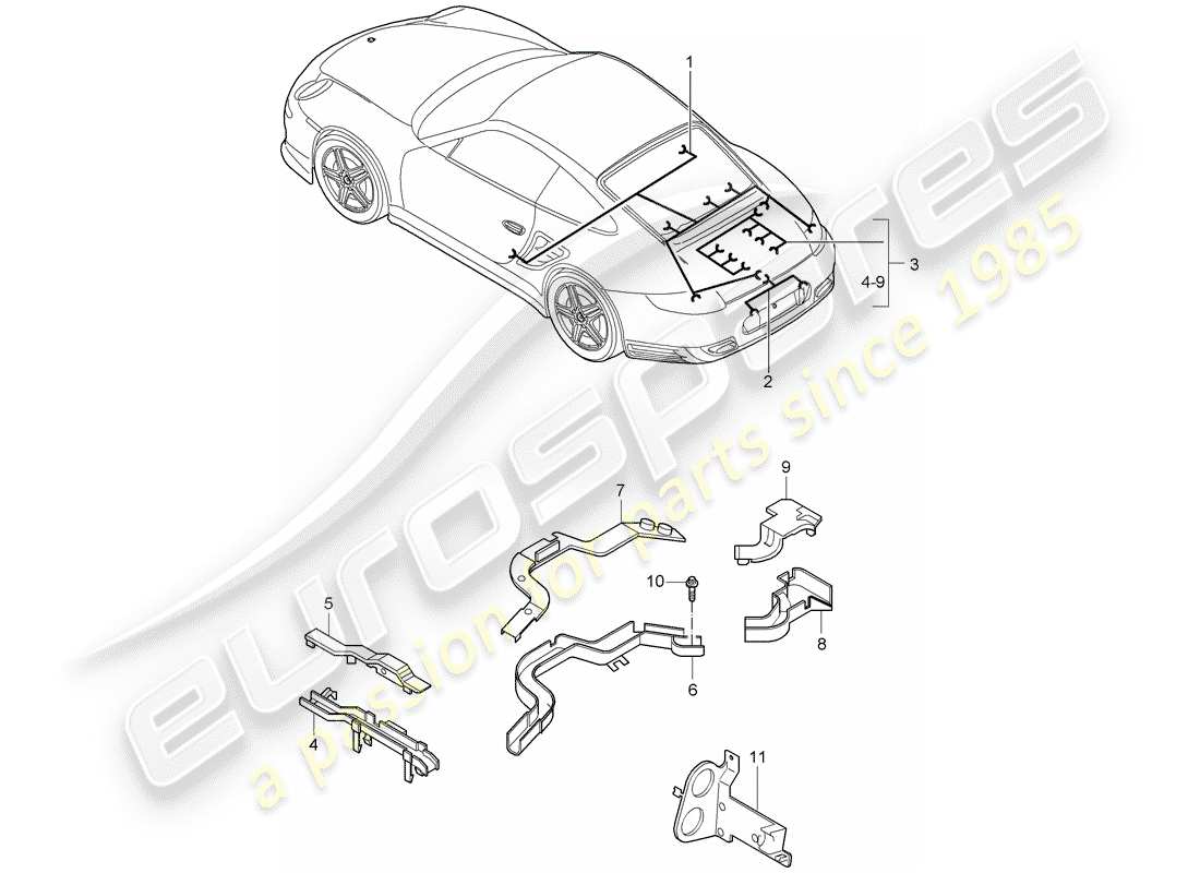 part diagram containing part number 99761266100