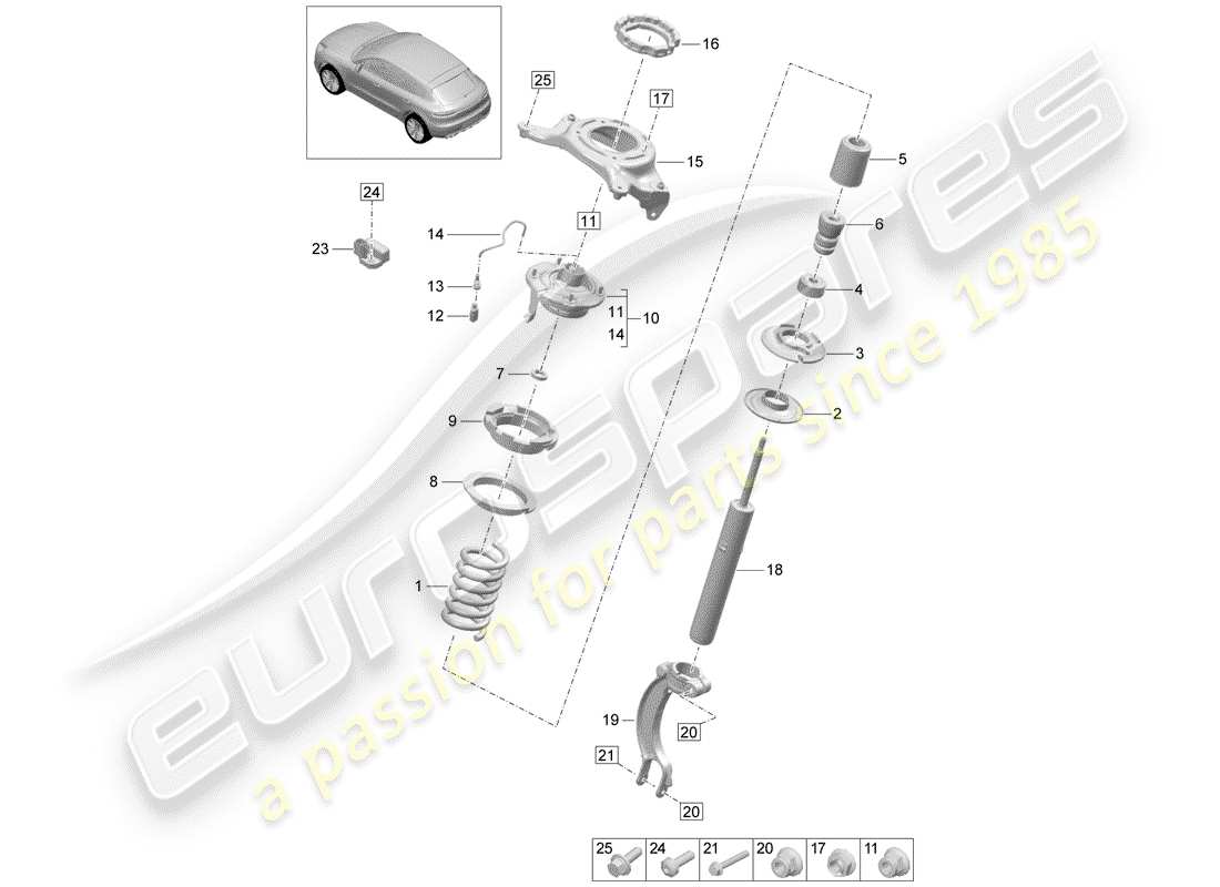 part diagram containing part number wht001484