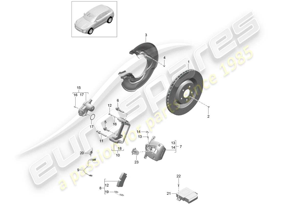 part diagram containing part number 3d0615231