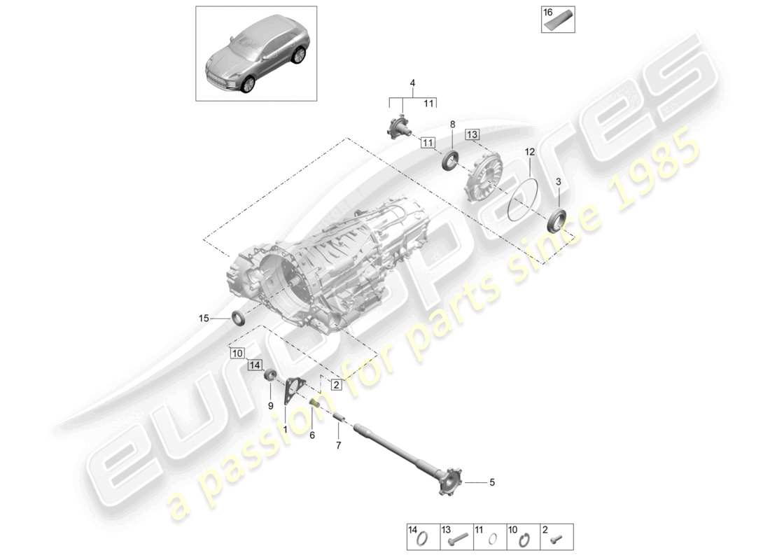 part diagram containing part number n 10607002