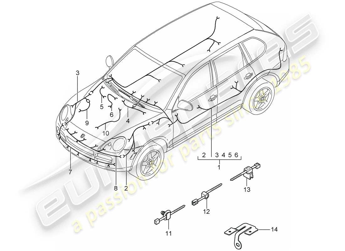 part diagram containing part number 95561231000