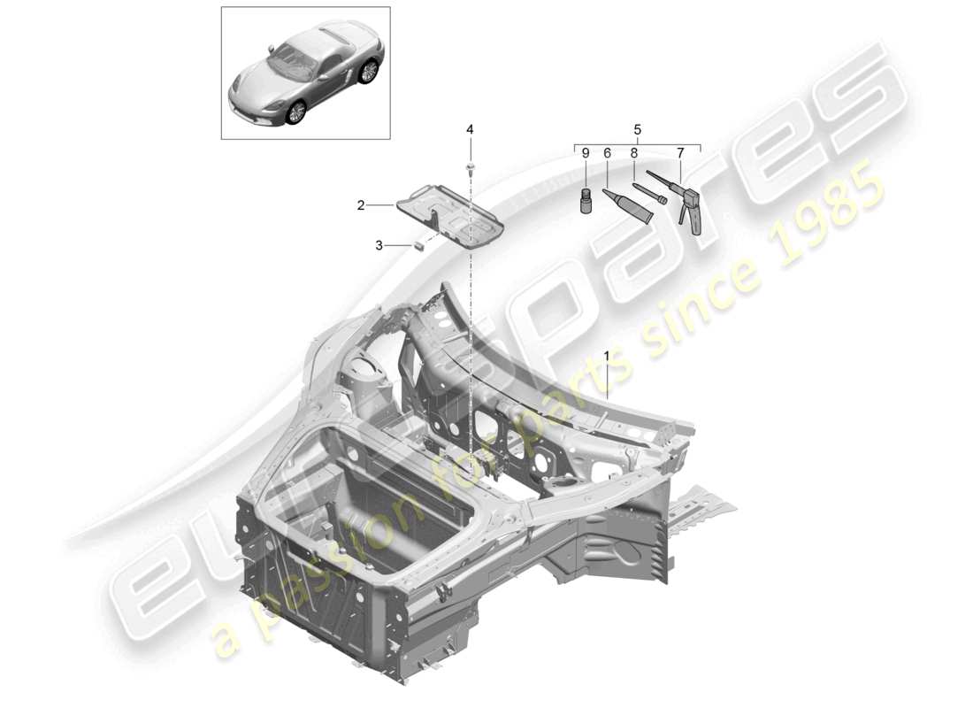 part diagram containing part number 00004330541