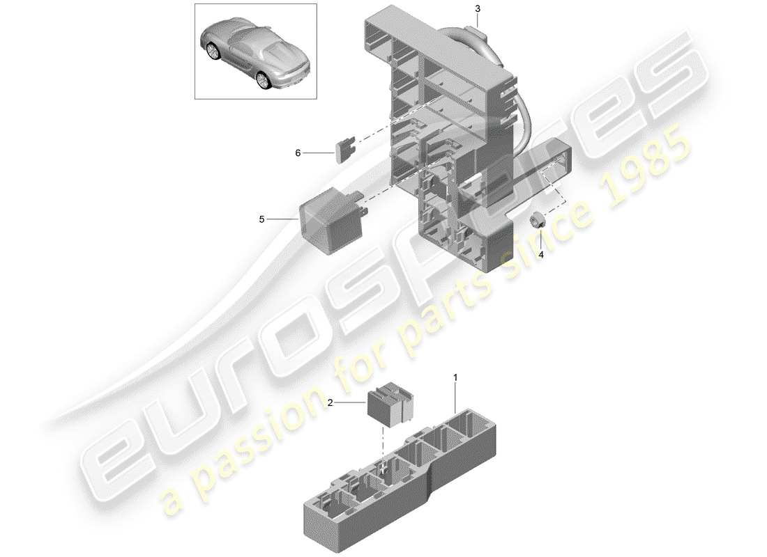 part diagram containing part number 98161285002
