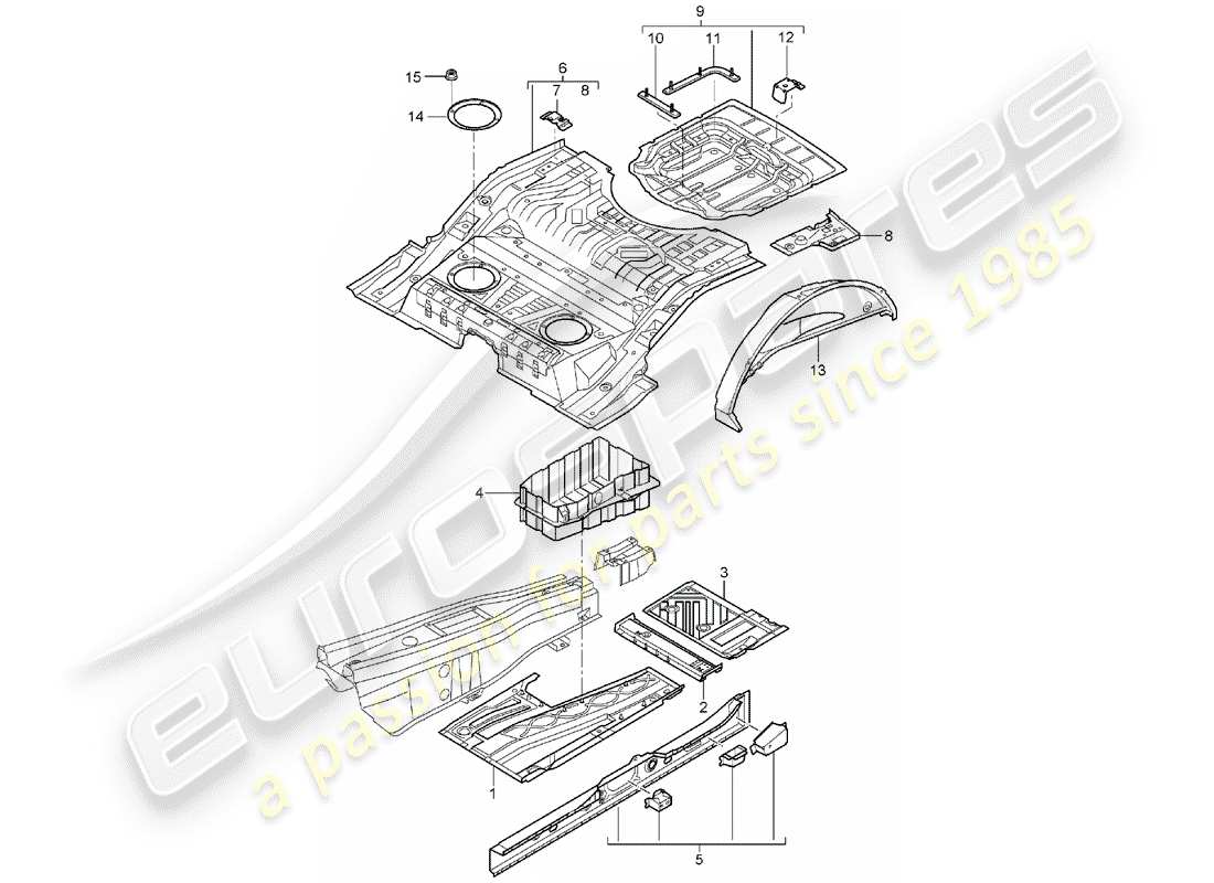 part diagram containing part number 95550225100