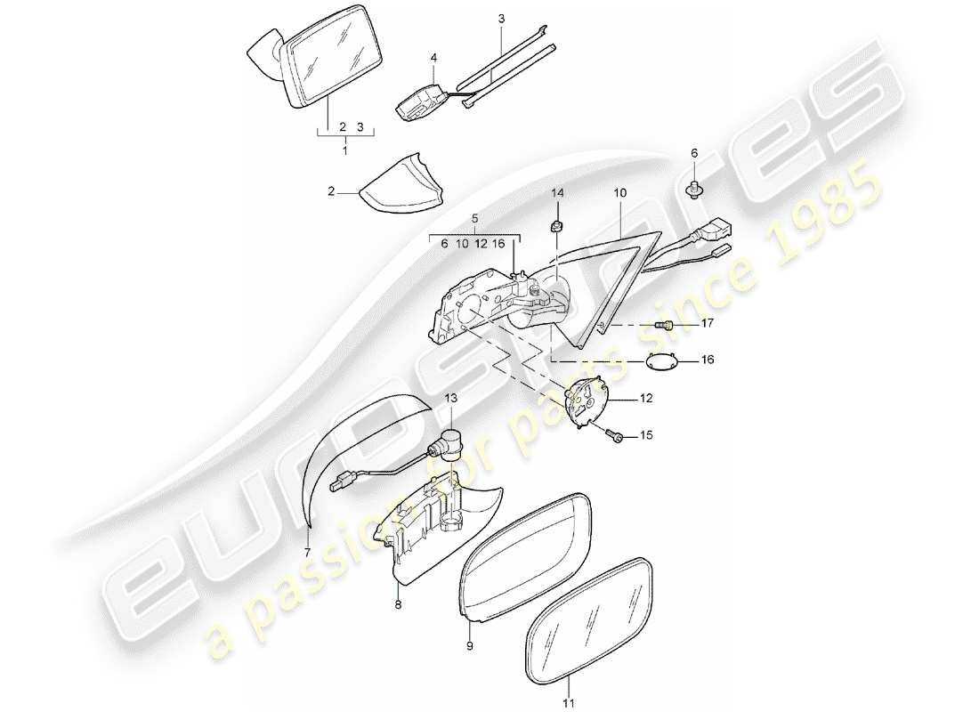 part diagram containing part number n10675501