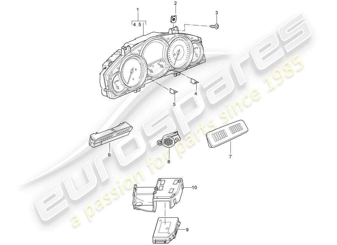 part diagram containing part number 95564110400