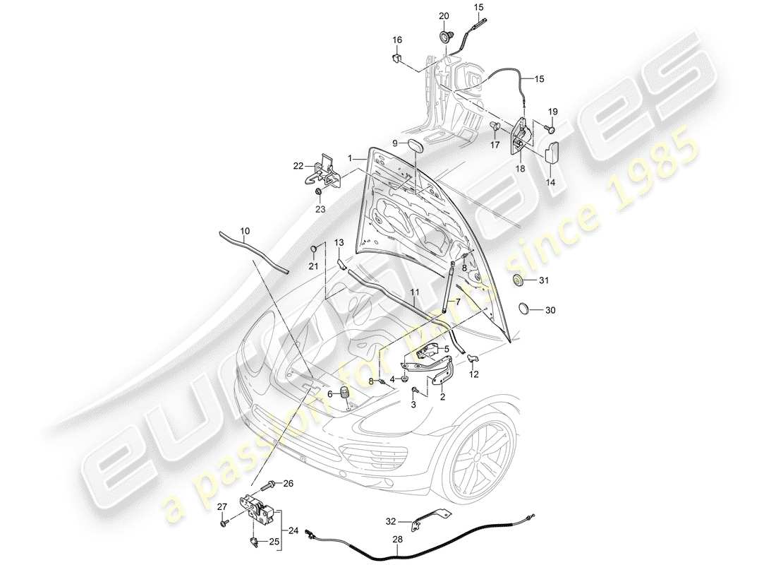 part diagram containing part number 95851153301