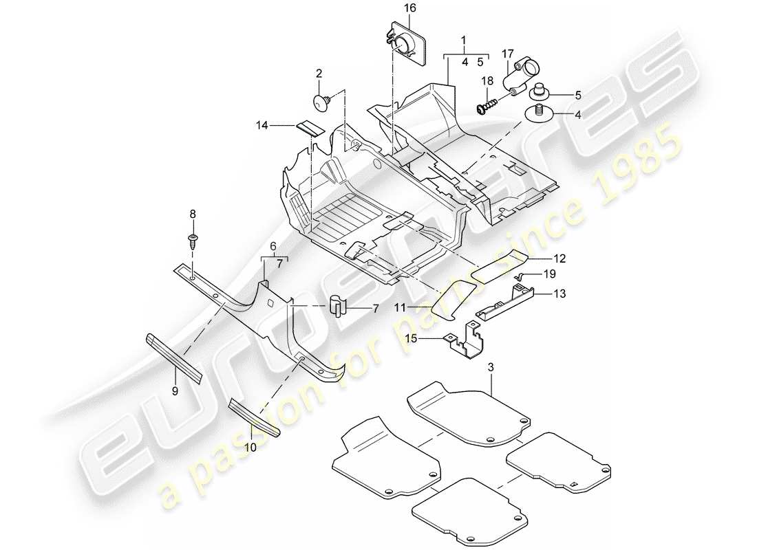 part diagram containing part number 955551021057h1