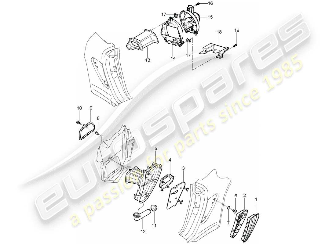 part diagram containing part number 99950758540