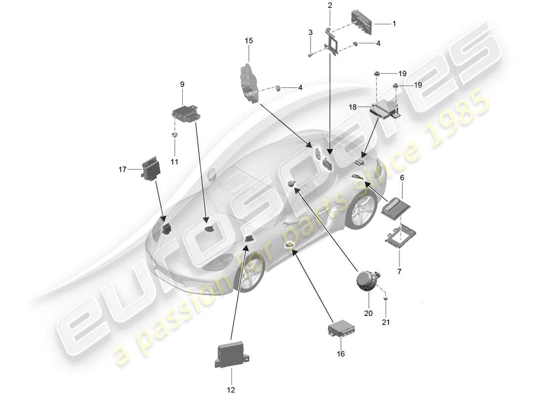 part diagram containing part number 982907645