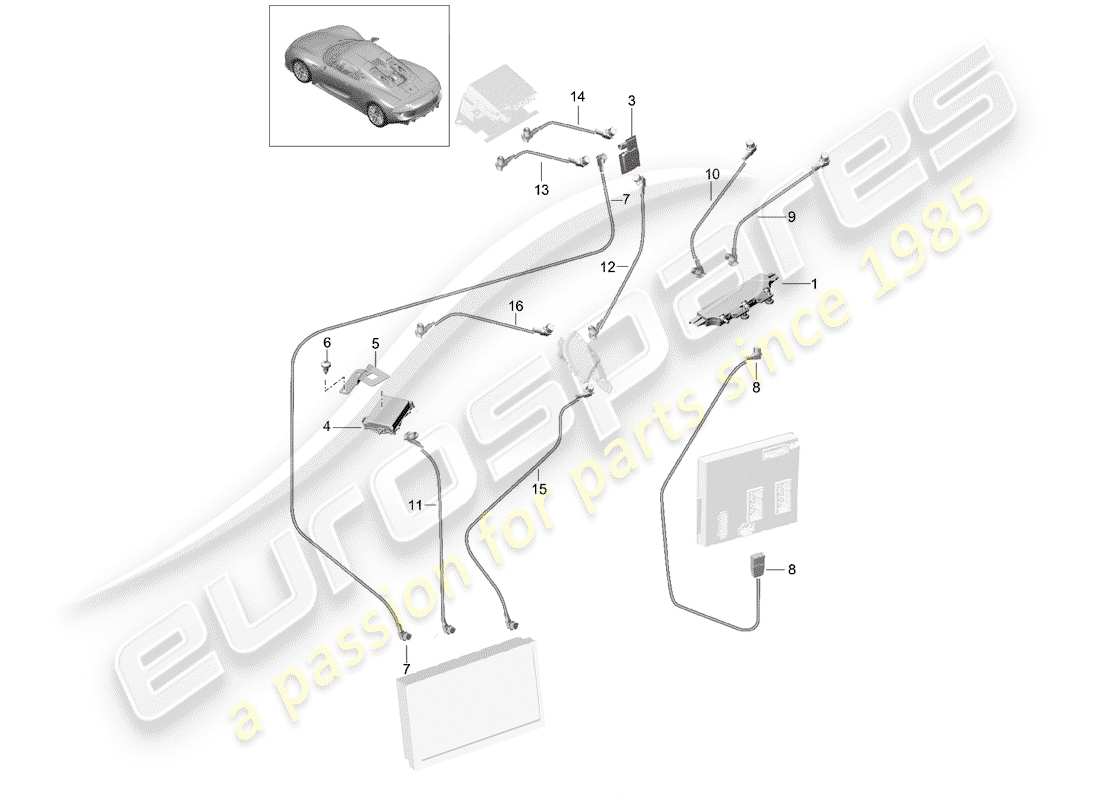 part diagram containing part number 91861203600