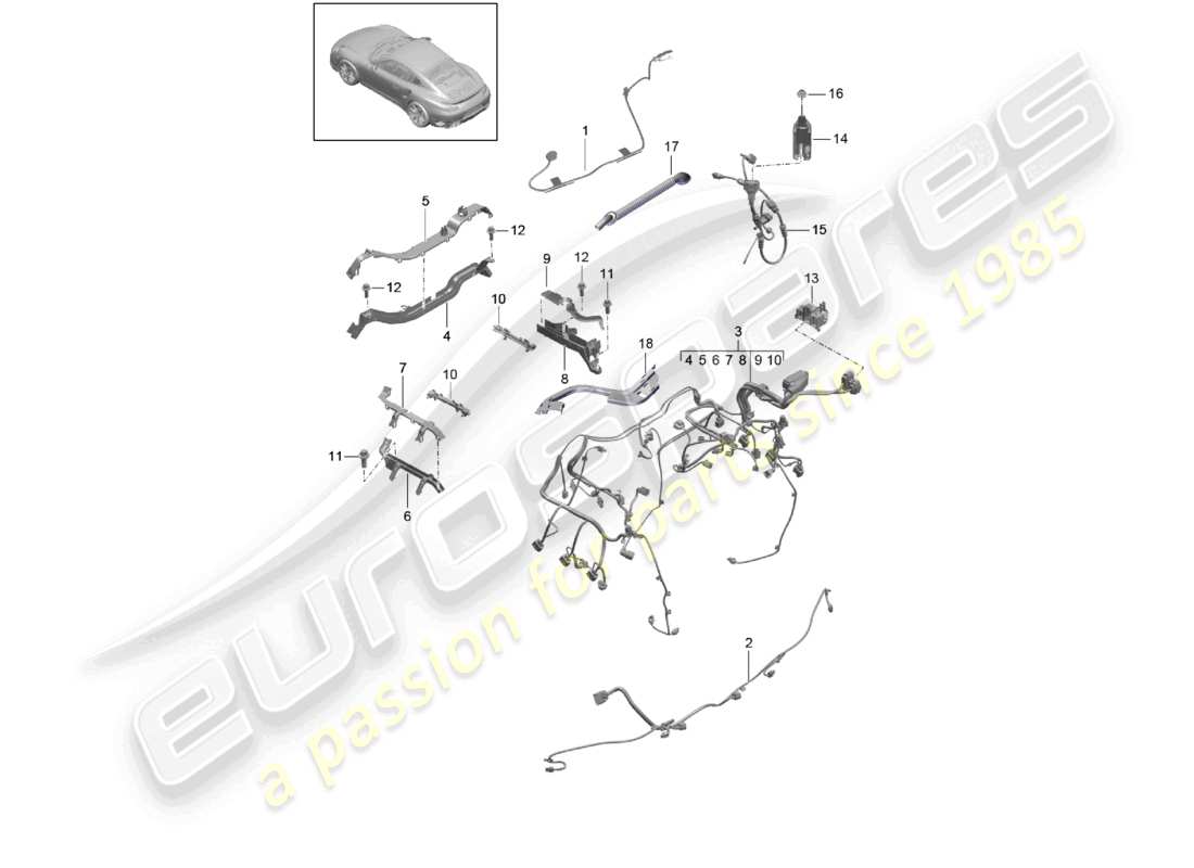 part diagram containing part number 9a160711300