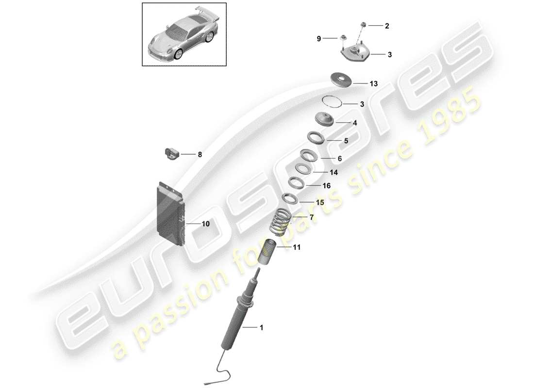 part diagram containing part number 99134301581