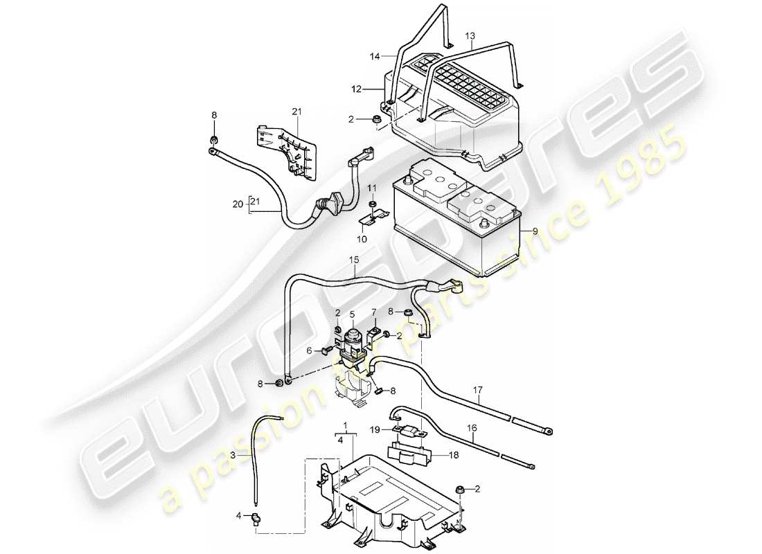 part diagram containing part number 95550416100
