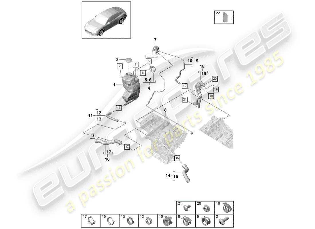 part diagram containing part number 95551240500