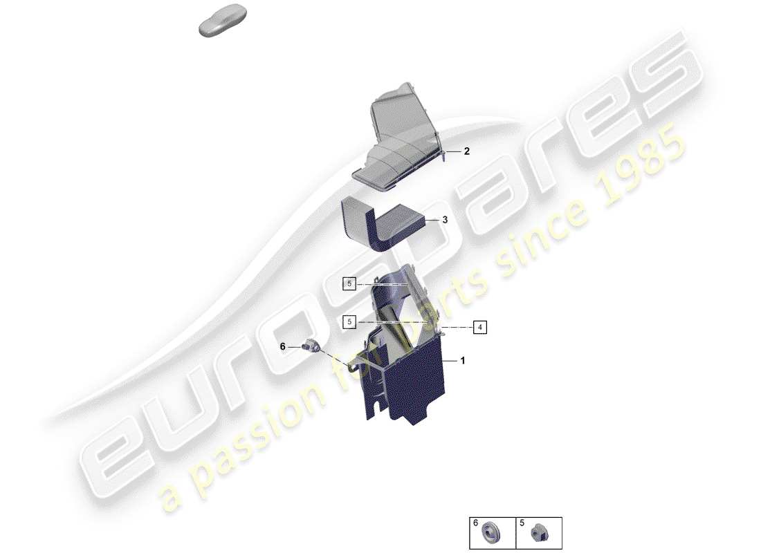 part diagram containing part number 7pp907659