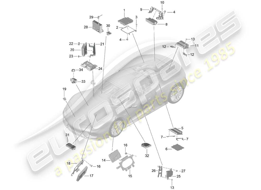 part diagram containing part number 95b907530l