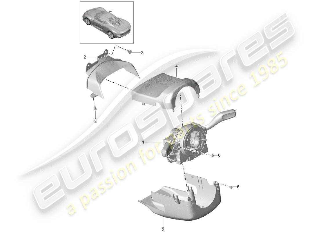 part diagram containing part number 91861301301