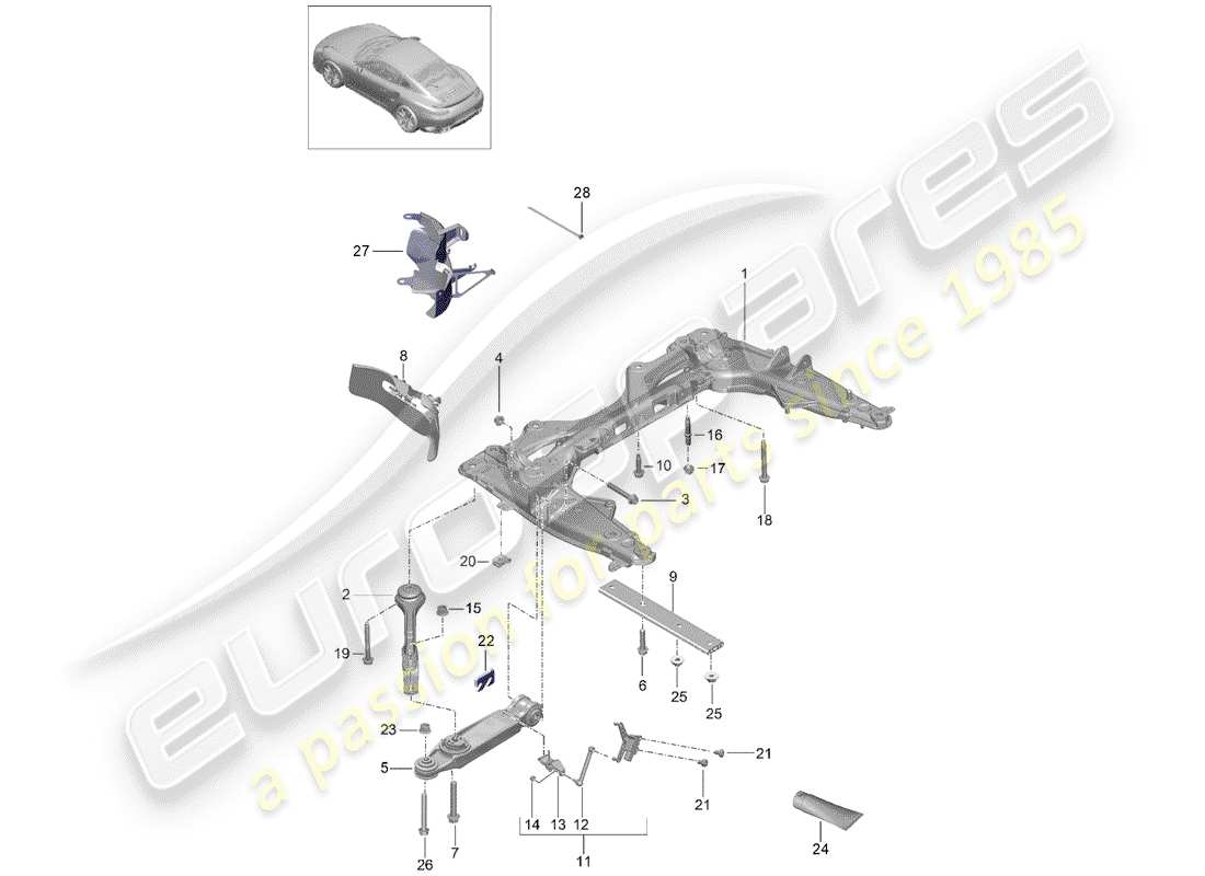part diagram containing part number 99950793901
