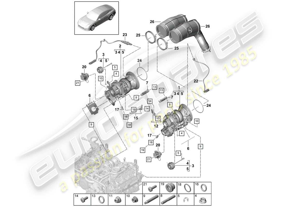 part diagram containing part number pac906265a