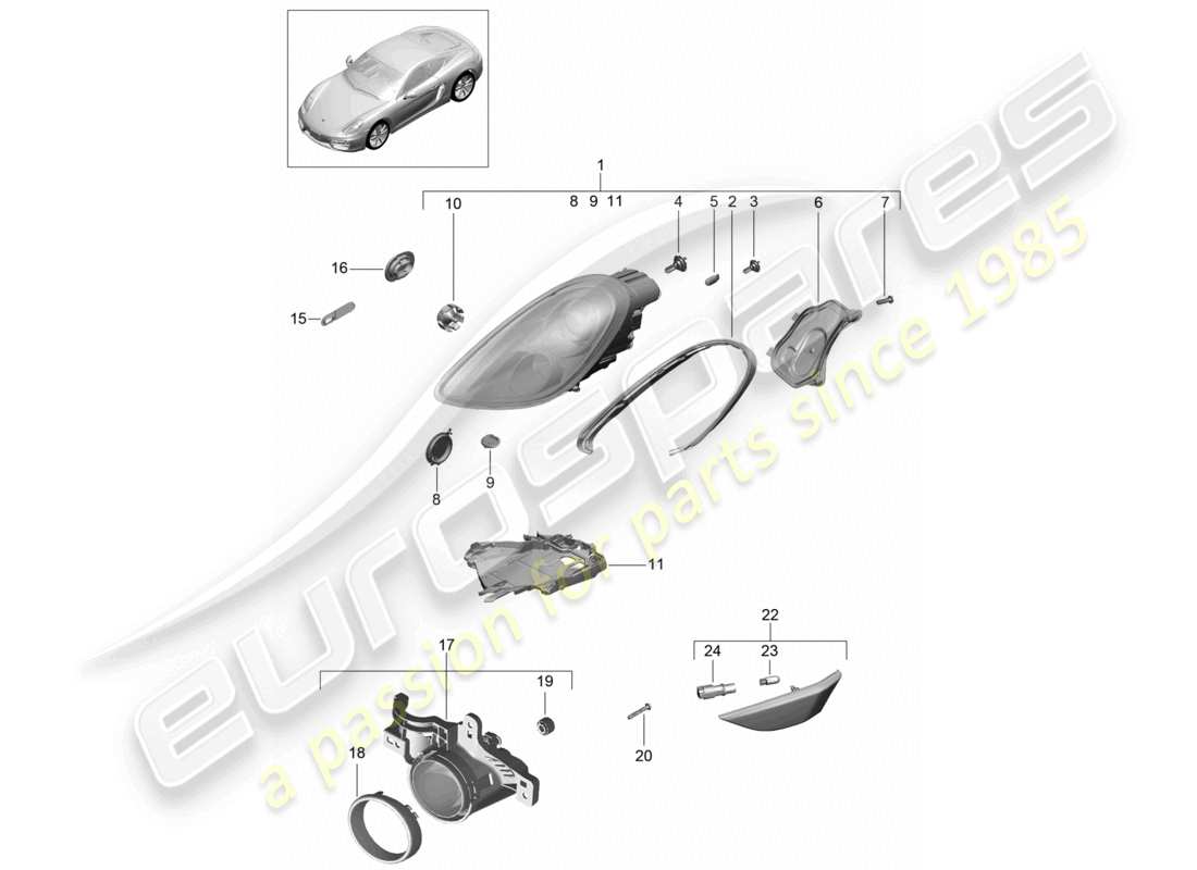 part diagram containing part number 98163111106