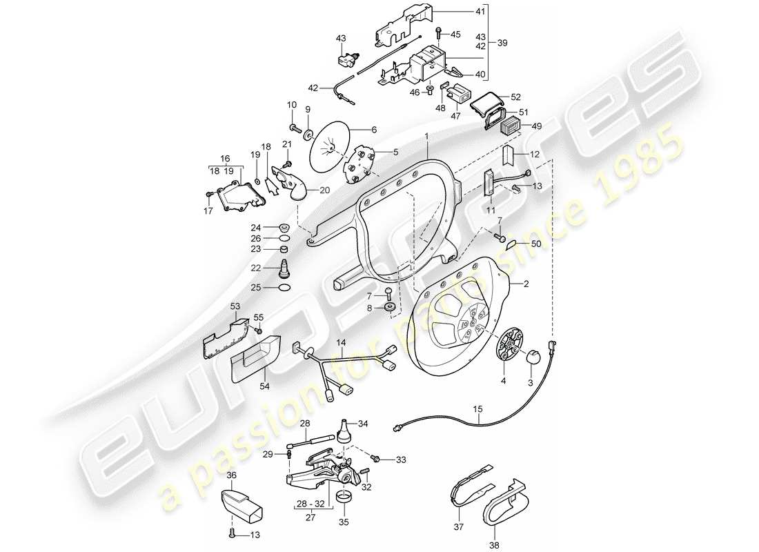 part diagram containing part number 95562452300