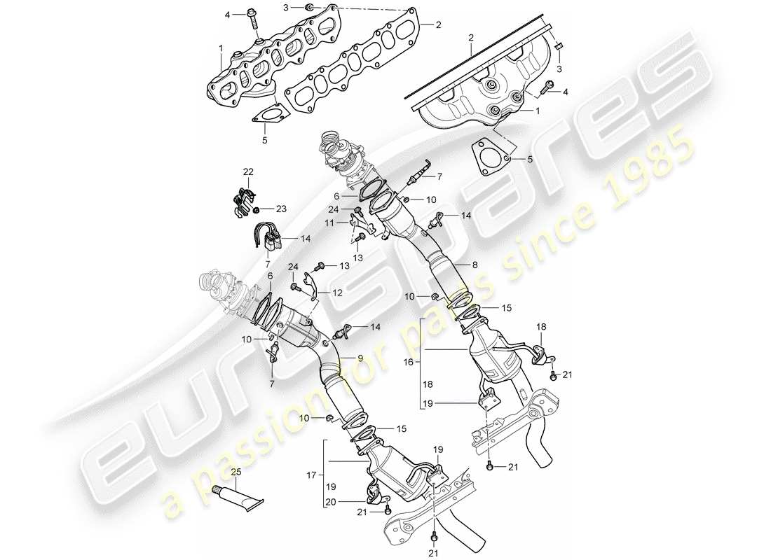 part diagram containing part number n10155906