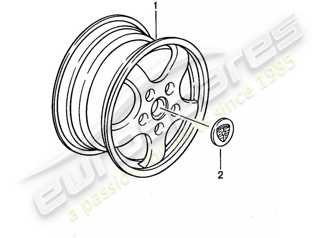 VIEW PARTS DIAGRAMS FROM THE PORSCHE ACCESSORIES AND TEQUIPMENT PARTS CATALOGUE a part diagram from the porsche accessories and tequipment parts catalogue